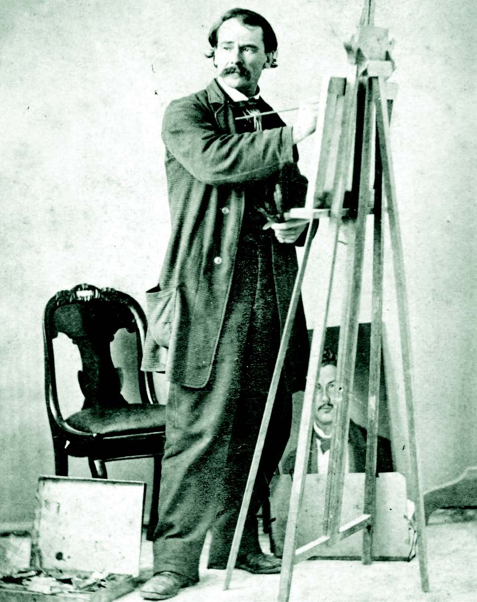 Carl G. von Iwonski, circa 1850.